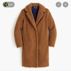 J. Crew Teddy Sherpa Coat